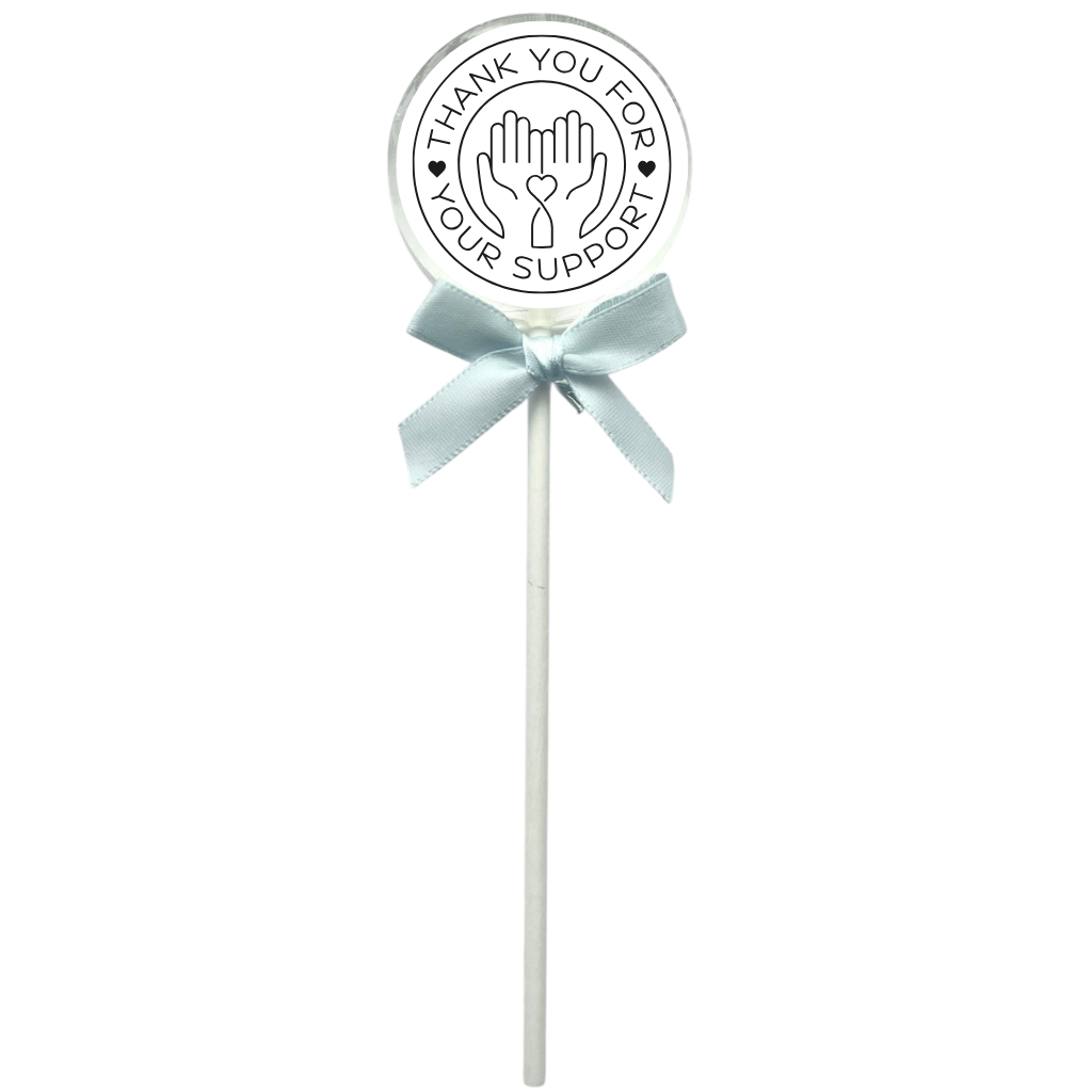 Thank You For Your Support Lollipop