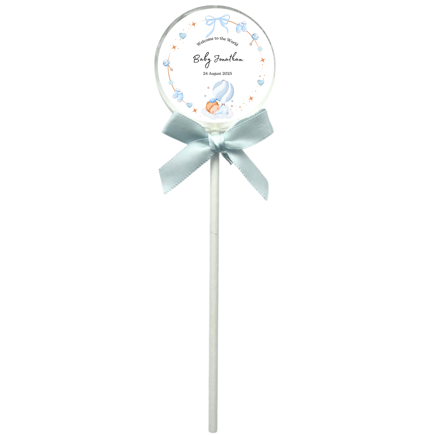 Hello Baby Boy Lollipop