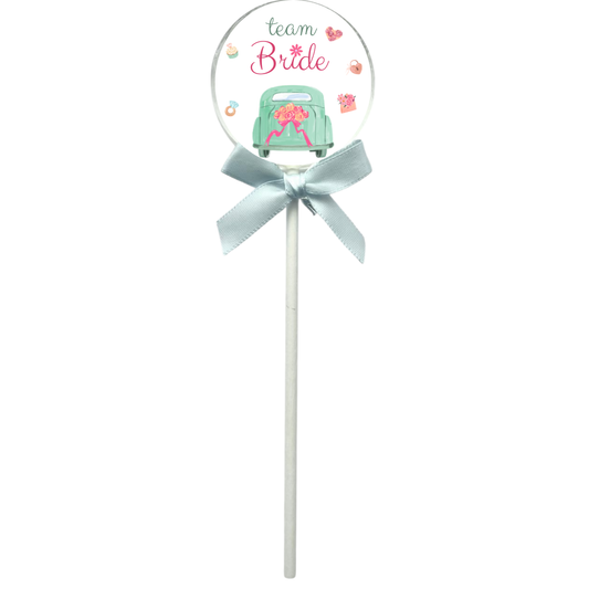Team Bride Wedding Lollipop