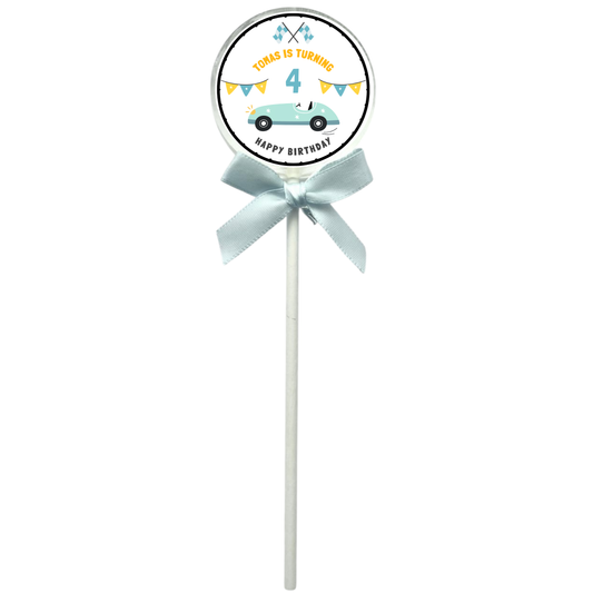 Candy Cruiser Birthday Lollipop