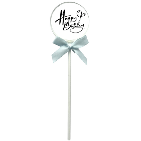 Elegant Birthday Lollipop