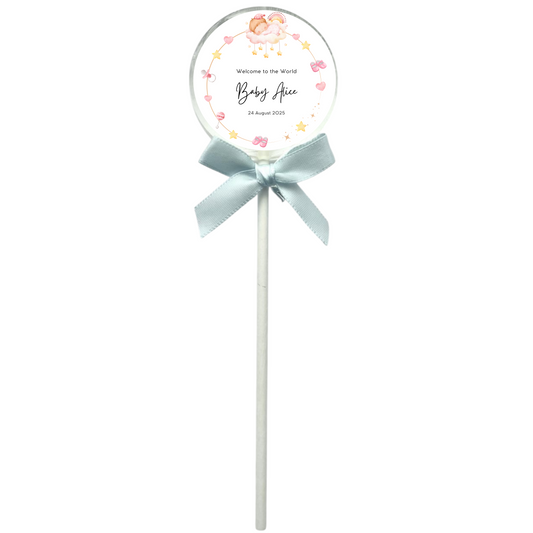 Hello Baby Girl Lollipop